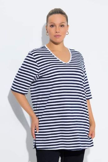 Plus size veliki brojevi Majica kratkih rukava šireg kroja za punije