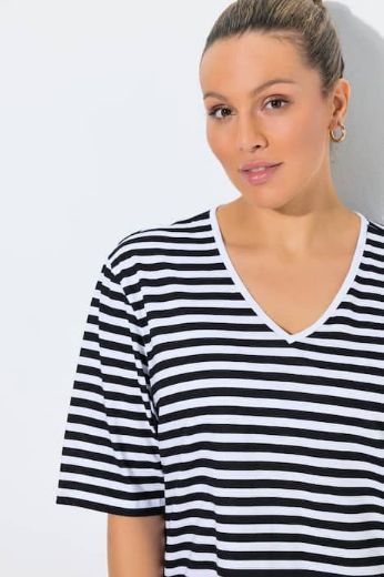 Plus size veliki brojevi Majica kratkih rukava šireg kroja za punije