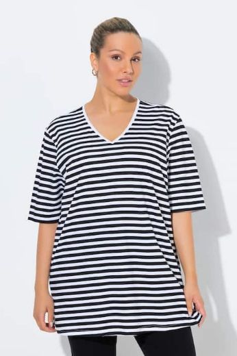 Plus size veliki brojevi Majica kratkih rukava šireg kroja za punije