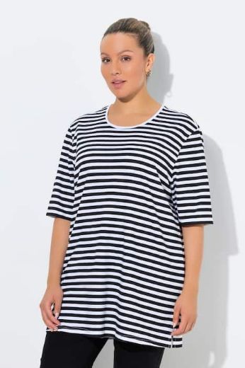 Plus size veliki brojevi Majica kratkih rukava šireg kroja za punije
