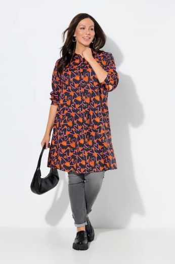 Plus size veliki brojevi Bluza dugih rukava A kroja za punije