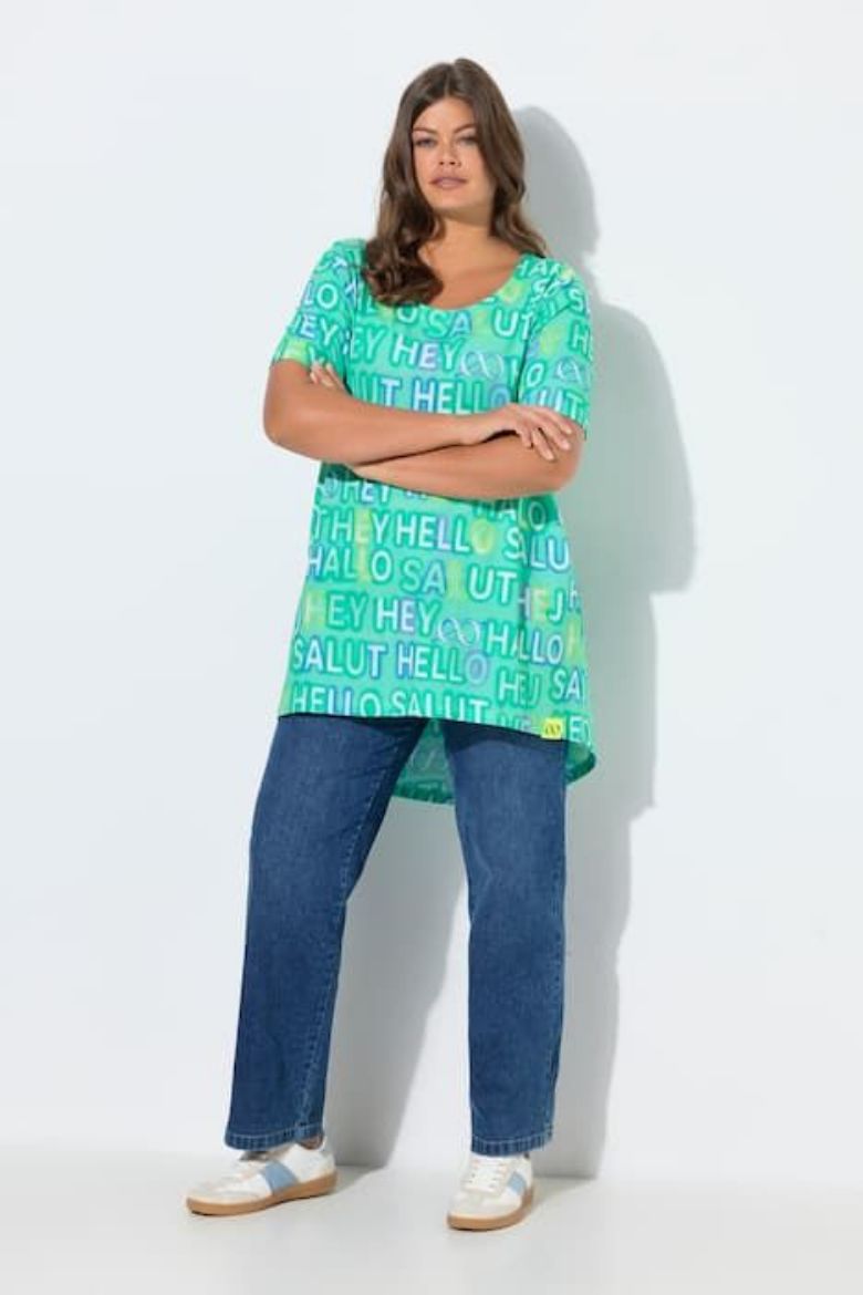 Plus size veliki brojevi Majica kratkih rukava za punije