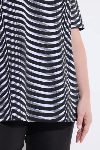 Plus size veliki brojevi Majica kratkih rukava A kroja za punije