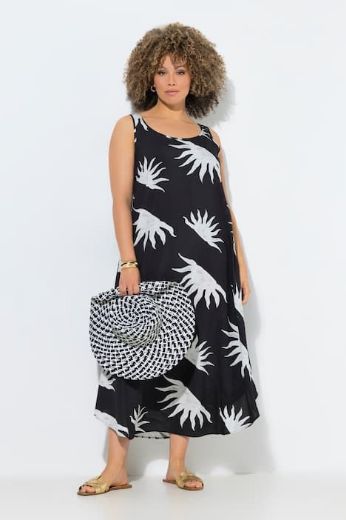 Plus size veliki brojevi Haljina maxi bez rukava za punije