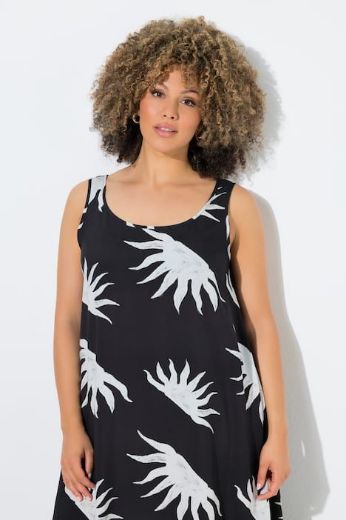 Plus size veliki brojevi Haljina maxi bez rukava za punije