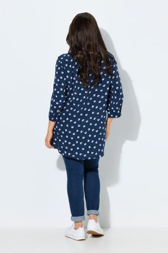 Plus size veliki brojevi Tunika 3/4 rukava za punije