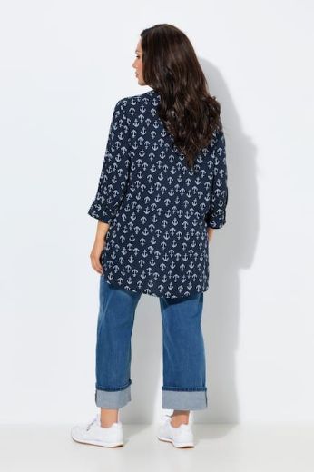 Plus size veliki brojevi Tunika 3/4 rukava za punije