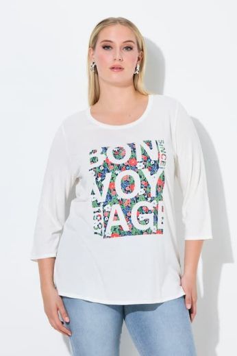 Plus size veliki brojevi Majica 3/4 rukava za punije