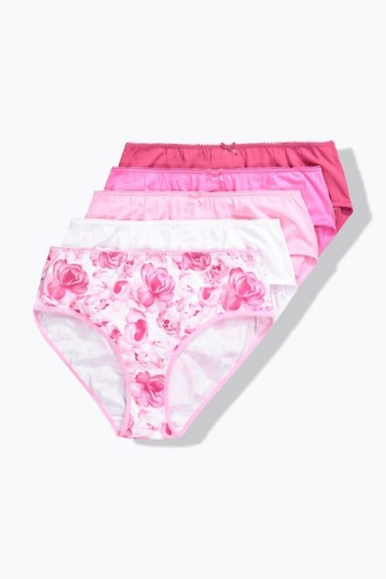 Plus size veliki brojevi Gaćice midi 5 komada za punije