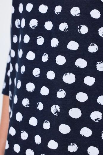 Plus size veliki brojevi Majica 3/4 rukava okruglog ovratnika za punije