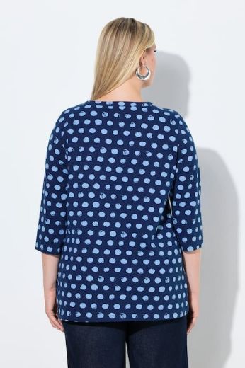Plus size veliki brojevi Majica 3/4 rukava okruglog ovratnika za punije