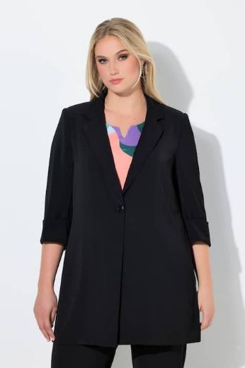 Plus size veliki brojevi Sako 3/4 rukava dužeg kroja za punije