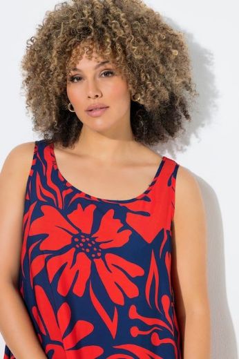 Plus size veliki brojevi Haljina maxi bez rukava za punije