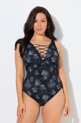 Plus size veliki brojevi Kupaći kostim jednodijelni za punije