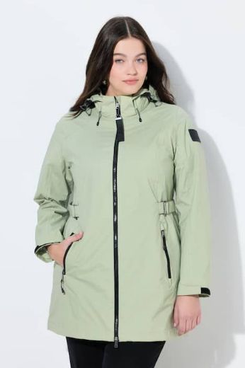 Plus size veliki brojevi Jakna funkcionalna s kapuljačom za punije