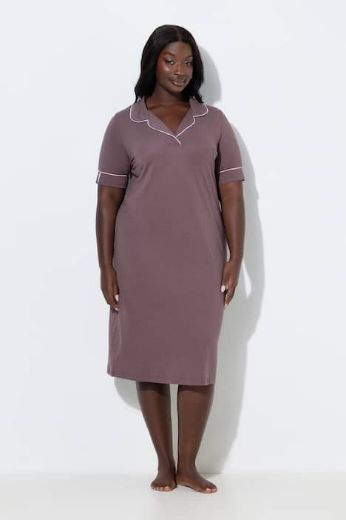 Plus size veliki brojevi Spavaćica kratkih rukava za punije