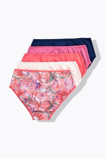 Plus size veliki brojevi Gaćice midi 5 komada za punije