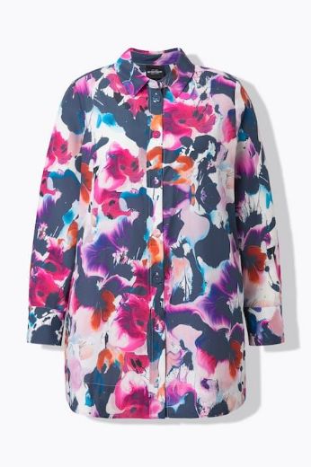 Plus size veliki brojevi Bluza dugih rukava A kroja za punije