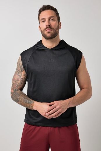 Plus size veliki brojevi Majica bez rukava s kapuljačom za punije