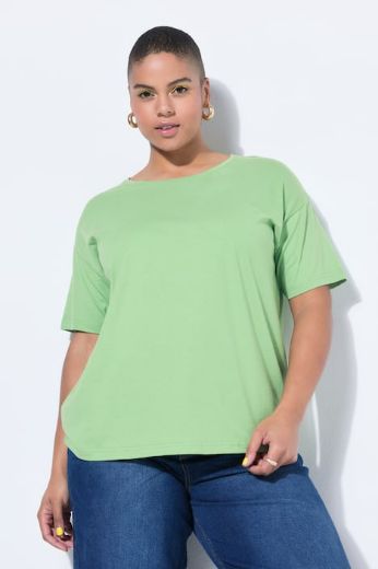 Plus size veliki brojevi Majica okruglog ovratnika kratkih rukava za punije