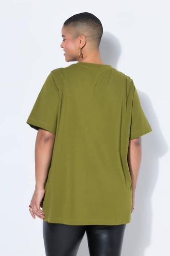 Plus size veliki brojevi Majica dugi model kratkih rukava za punije