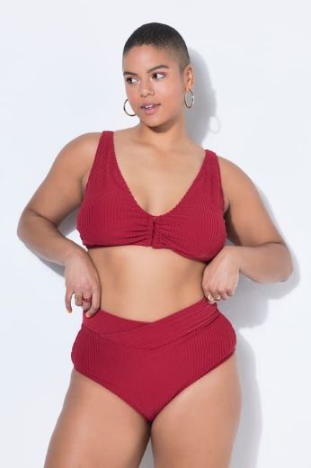 Plus size veliki brojevi Kupaće gaće visokog struka za punije