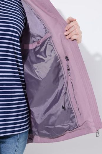 Plus size veliki brojevi Jakna vodoodbojna s kapuljačom za punije