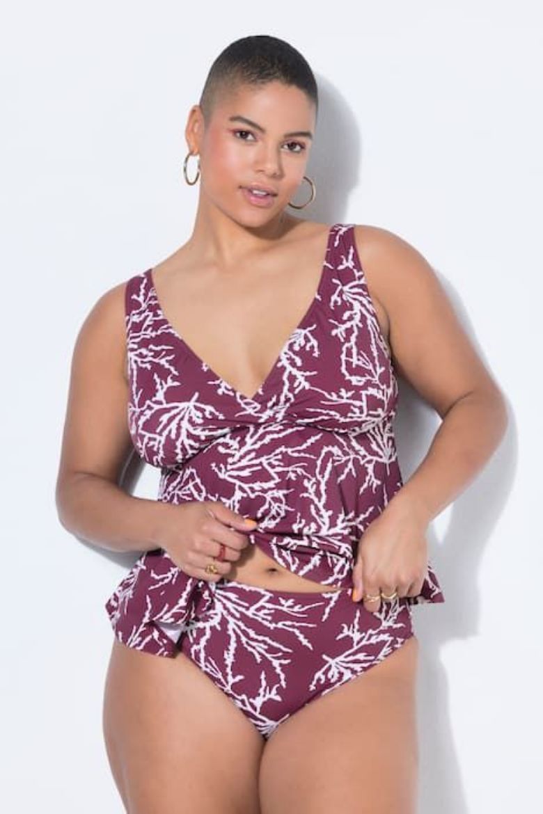 Plus size veliki brojevi Gaćice povišenog struka za punije