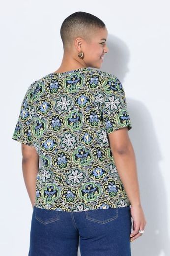Plus size veliki brojevi Majica kratkih rukava šireg kroja za punije