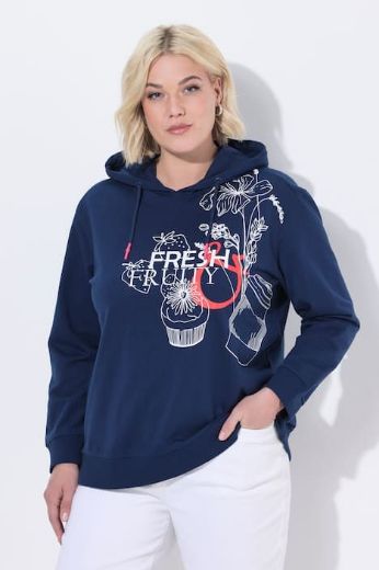 Plus size veliki brojevi Majica dugih rukava s kapuljačom za punije