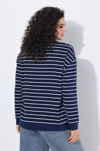 Plus size veliki brojevi Majica dugih rukava okruglog izreza za punije