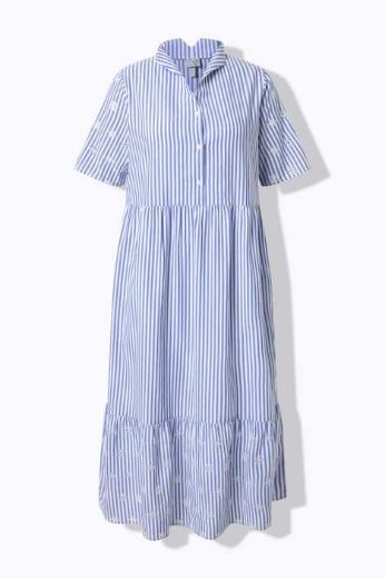 Plus size veliki brojevi Haljina maxi kratkih rukava A kroja za punije