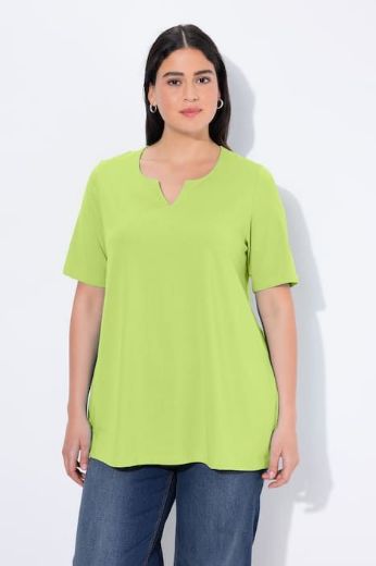 Plus size veliki brojevi Majica A kroj V ovratnik za punije