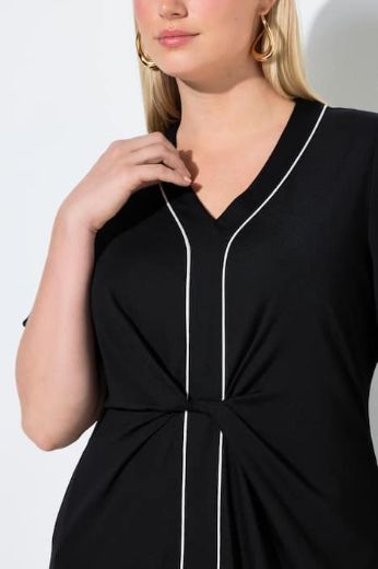 Plus size veliki brojevi Haljina elegantna maxi kratkih rukava A kroja za punije
