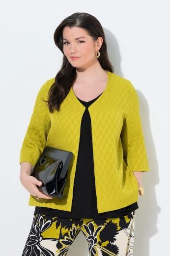 Plus size veliki brojevi Jakna lagana 3/4 rukavi za punije