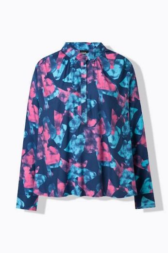 Plus size veliki brojevi Bluza dugih rulava A kroja za punije