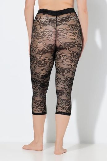 Plus size veliki brojevi Tajice capri  kraćih nogavica mrežaste za punije