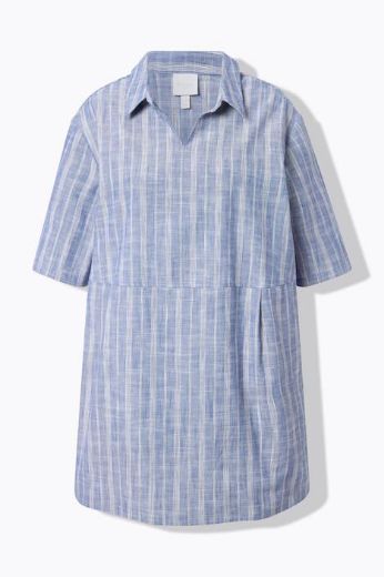 Plus size veliki brojevi Bluza kratkih rukava šireg kroja za punije