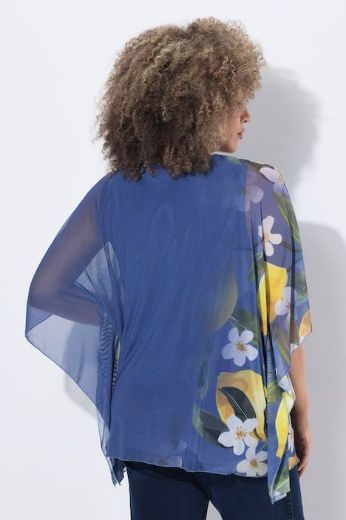 Plus size veliki brojevi Bluza kratkih rukava šireg kroja za punije