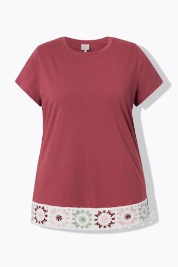 Plus size veliki brojevi Majica kratkih rukava pamučna za punije