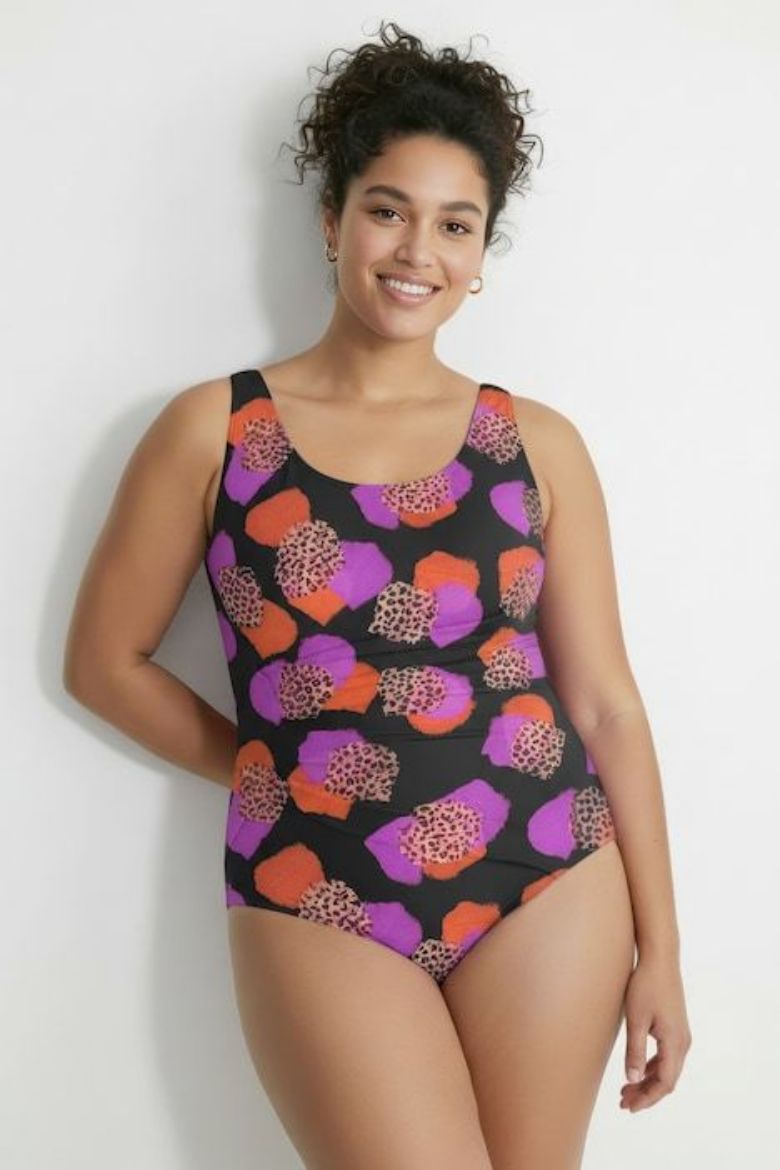 Plus size veliki brojevi Kupaći kostim jednodijelni mekanih košarica za punije