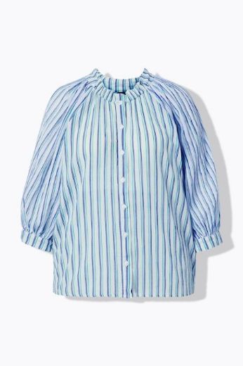 Plus size veliki brojevi Bluza 3/4 rukavi šireg kroja za punije