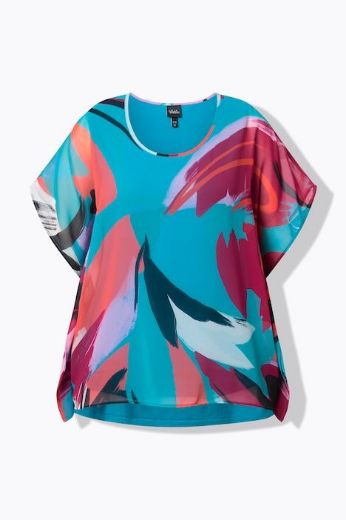 Plus size veliki brojevi Bluza kratkih rukava za punije