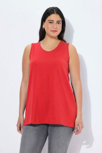 Plus size veliki brojevi Top V ovratnik A kroja za punije