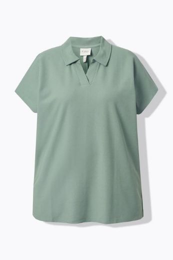 Plus size veliki brojevi Majica Polo za punije