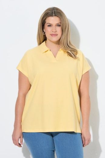Plus size veliki brojevi Majica Polo za punije