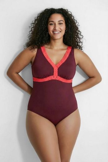 Plus size veliki brojevi Kupaći kostim jednodijelni za punije